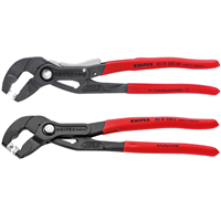 9K 00 80 135 US Knipex 2 Pc. Hose Clamp And Click Clamp Set