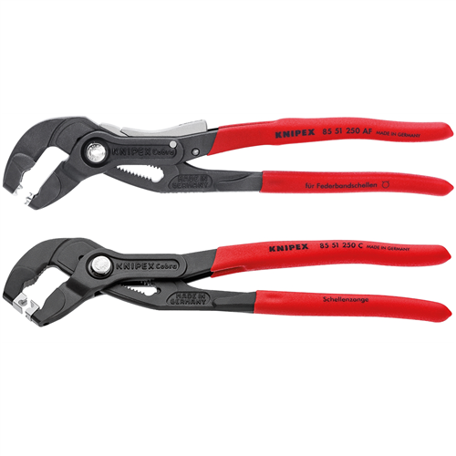 9K 00 80 135 US Knipex 2 Pc. Hose Clamp And Click Clamp Set