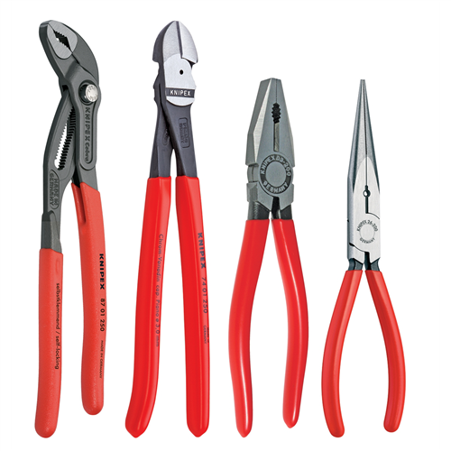 9K 00 80 94 US Knipex Knipex 4-Pc. Popular Pliers Set