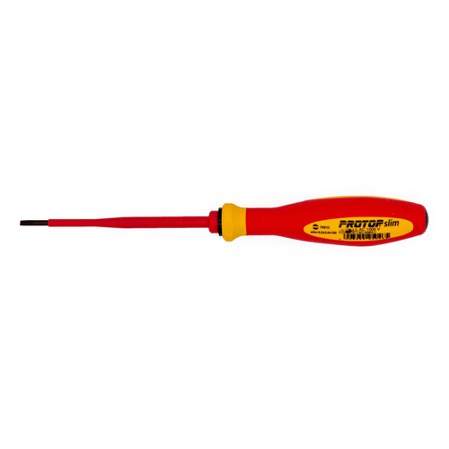 9T 76012 SB Knipex Protop Ii Slim 1,000V Insltd 4In Slotted 3/32In