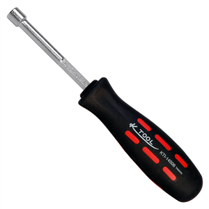 KTI-14506 K Tool International Metric Nut Driver 6Mm X 75 Soft-Grip Handle