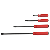 HPR/4/ST K Tool International 4 Pc Handled Pry Bar Set (8", 12", 18", 24")