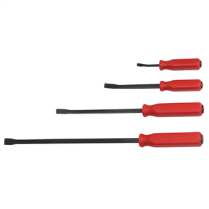 HPR/4/ST K Tool International 4 Pc Handled Pry Bar Set (8", 12", 18", 24")