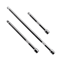 KTI-21040 K Tool International 3-Piece 1/4 " Dr Wobble Soc Extension Set