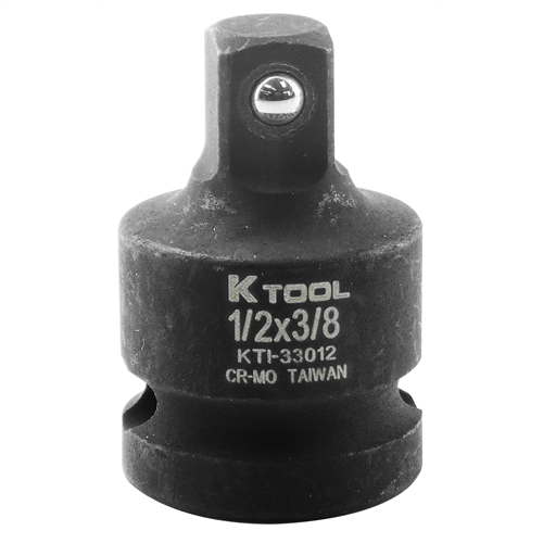 KTI-33012 K Tool International Soc Adaptor Imp 1/2" Female 3/8" Male