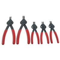 KTI-55001 K Tool International Snap Ring Pliers Set Reversible 5 Pc.