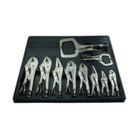 cht885-isn K Tool International Locking Pliers Set 10Pcs