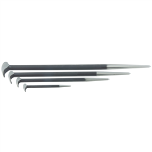 KTI-71600 K Tool International Pry Bar Set 4 Pc Bent End