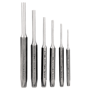 KTI-72900 K Tool International 6-Piece Pin Punch Set