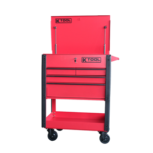 KTI75146A K Tool International Professional Heavy Duty Tool Cart With Locking-Dra