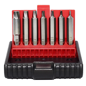 BTK2-07HS K Tool International Damaged Hex Screw Extractor Set 7Pc