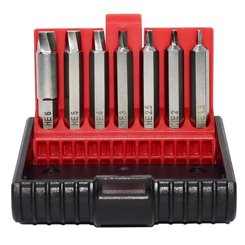 BTK2-07HS K Tool International Damaged Hex Screw Extractor Set 7Pc