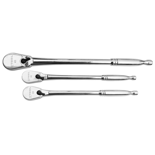 3pc 120 Tooth Ratchet Set