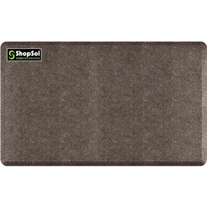 1010658 Shopsol Anti-Fatigue Mat Supreme 5' X 3' Mosaic Steel 53