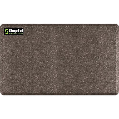 1010658 Shopsol Anti-Fatigue Mat Supreme 5' X 3' Mosaic Steel 53