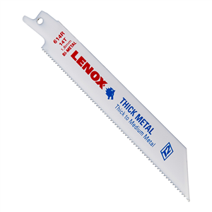 22756OSB614R Lenox Tools Reciprocating Saw Blades, 614R, Bi-Metal, 6 In. Lo