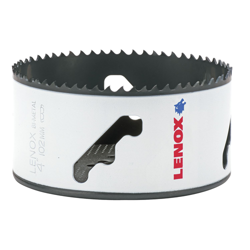 3006666L Lenox Tools Hole Saw, 4-1/8 In. Long Lasting Bi-Metal Construc