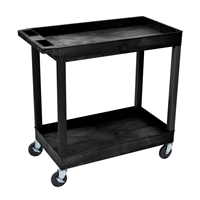 EC11-B Luxor Luxor E-Series 2-Shelf Utility Cart