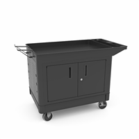 XLC11C1 Luxor Industrial Work Cart With Locking Cabinet