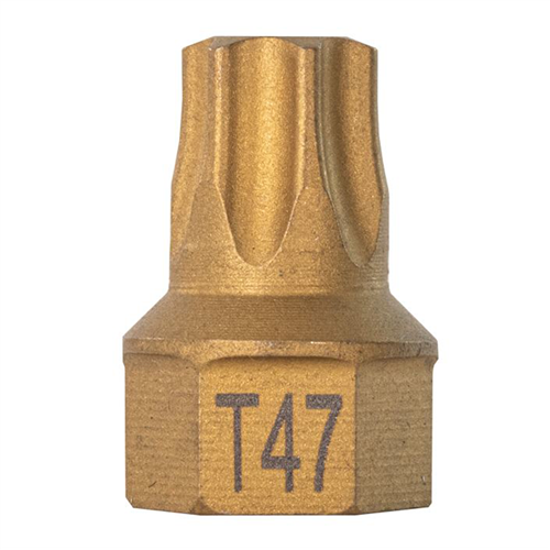 16118 Mayhew T47 Torx&Reg; Dual Drive Bit, 7/16" Drive