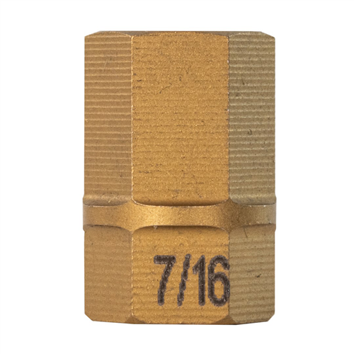 16129 Mayhew 7/16" Sae Hex Dual Drive Bit, 7/16" Drive