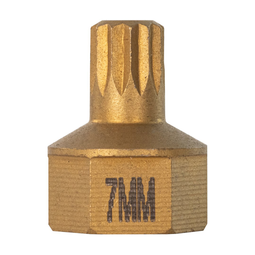 16145 Mayhew No. 7 Triple Square Dual Drive Bit, 1/2" Drive