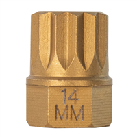 16149 Mayhew No. 14 Triple Square Dual Drive Bit, 1/2" Drive