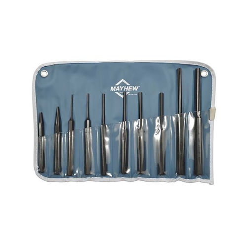 62077 Mayhew 10-Pc Large Punch Set