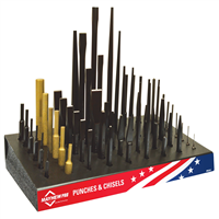 80247 Mayhew 57Pc Punch/Chisel Display