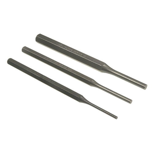 89052 Mayhew 3-Pc Lg Pin Punch Set, Carded