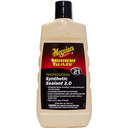 M2116 Meguiar'S Automotive Mirror Glaze Synthetic Sealant 2.0, 16 Fl/Oz., 1 Pack