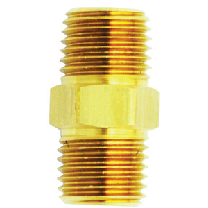 646 Milton Industries M. Hex Nipple, 1/4" Npt