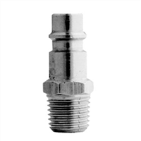 760-1 Milton Industries Hi-Flo V-Style 1/4" Mnpt Steel Plug