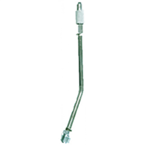 ZE1335 Zeeline By Milton 8Â€ 30Â° Bent Rigid Pipe W/ Non-Drip Nozzle