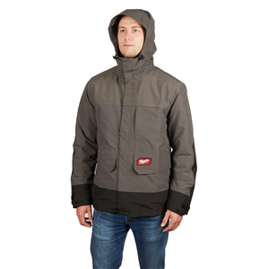 310G-M Milwaukee Tool 2.5 Layer Rain Shell (Gray) M