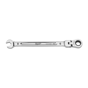 8mm Flex Head Ratcheting Combination Wrench