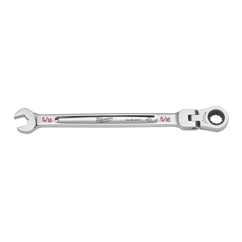 5/16" Flex Head Ratcheting Combination Wrench