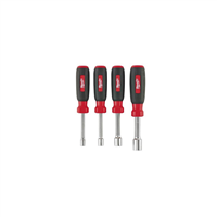 48-22-2404 Milwaukee Tool Hollow Shaft Sae Fractional Nut Driver 4-Pc Set