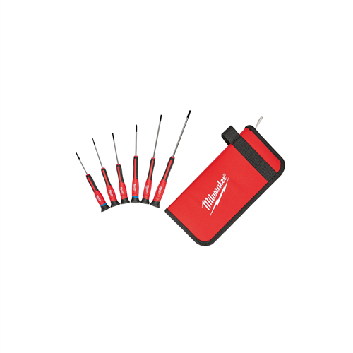 48-22-2606 Milwaukee Tool 6-Pc Precision Screwdriver Set Case