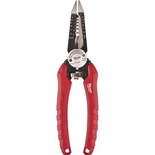 48-22-3079 Milwaukee Tool 6-In-1 Combi Wire Pliers, Wire Stripper