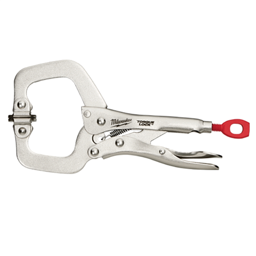 48-22-3522 Milwaukee Tool 6" Locking C-Clamp Swivel Jaws