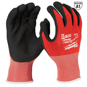 48-22-8902 Milwaukee Tool Cut Level 1 Nitrile Dipped Smartswipe Gloves - Lg