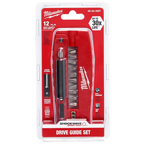 48-32-4507 Milwaukee Tool Shockwave 12Pc Drive Guide Set