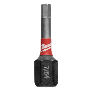 48-32-4703 Milwaukee Tool Shockwave Impact Hex 7/64" Insert Bits (Bulk 25)