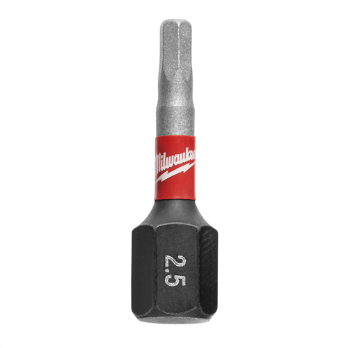 48-32-4724 Milwaukee Tool Shockwave Impact Hex 2.5Mm Insert Bits (Bulk 25)