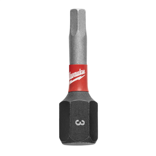 48-32-4725 Milwaukee Tool Shockwave Impact Hex 3 Mm Insert Bits (Bulk 25)