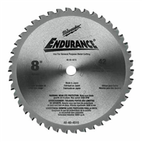 48-40-4515 Milwaukee Tool 8" Circular Saw Metal Cutting 42 Teeth Blade Matb