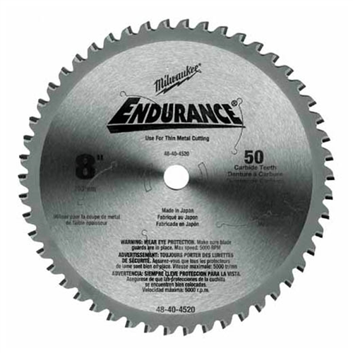 48-40-4520 Milwaukee Tool 5-3/8" Circular Saw Metal Cutting 50 Teeth Blade