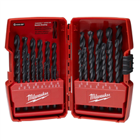 48-89-2802 Milwaukee Tool Thunderbolt Black Oxide Jobber Length 29-Pc Drill Bits In Case