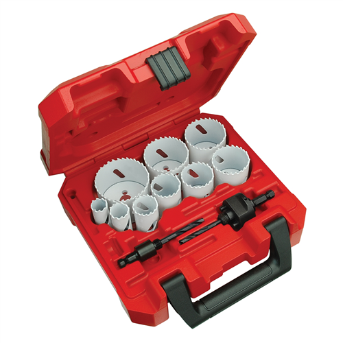 49-22-4025 Milwaukee Tool 13-Pc Hole Dozer Gp Ice Hardened Hole Saw Kit